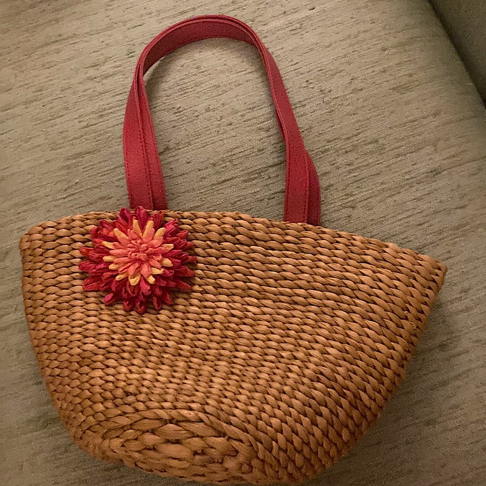 Bath & Body Works Straw Bag pink